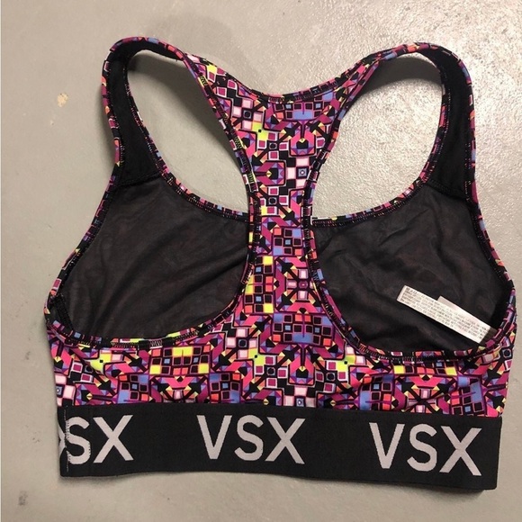 Colorful VSX Sports Bra / Size Small - Picture 2 of 3